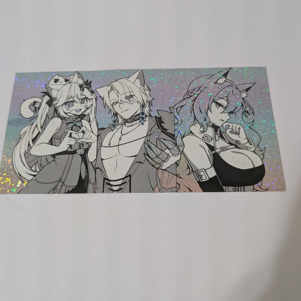 GamerSupps Waifu Cups LE Vtuber Sticker Lord Aethelstan Nyanners Foxy Reine